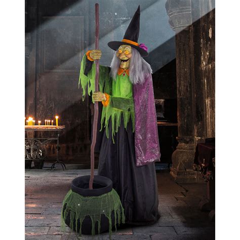 The Evolution of Animated Halloween Decor: The Story of the Animatroni Witch with Cauldron